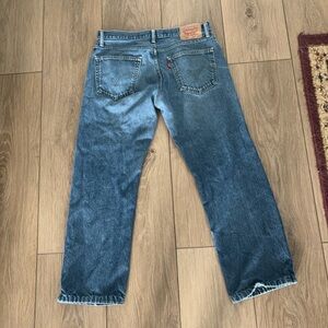 Levi’s 505 Men’s Classic Blue Denim Jeans